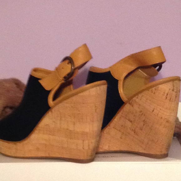 Nine West Wedges- dark blue - Picture 3 of 3